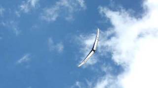 preview picture of video 'hang glider switzerland thyon 2000 les crêtes 05 june 2010'