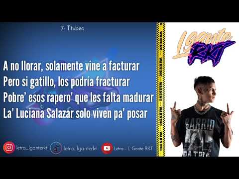 Letra/Lyrics | Titubeo - L GANTE, HOMER EL MERO MERO