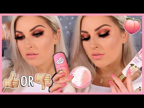 TOO FACED Peach Collection 🍑 Hot Or Not?! 💸 FULL FACE REVIEW
