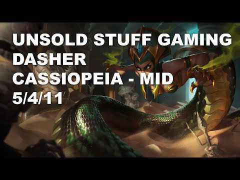 Unsold Stuff Gaming Dasher Mid Cassiopeia vs Syndra - KR Master Patch 10.9