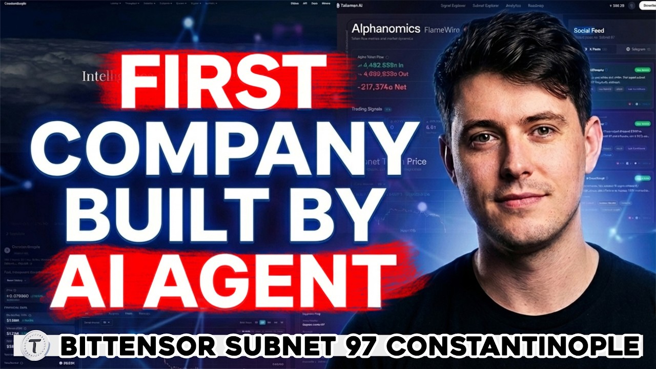 First Company Built by AI Agent - Subnet 97 on Bittensor