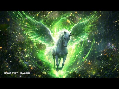 888Hz 🍃 Green Unicorn • Blessings • Miracles • Harmony • Well-Being • Relaxing Music