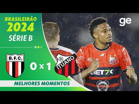 Gols e lances de Botafogo-SP x Ituano