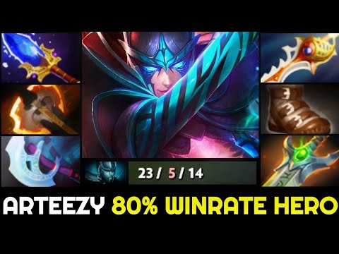 ARTEEZY hard practice Scepter Phantom Assassin - 80% Winrate in 3 days 7.27 Dota 2