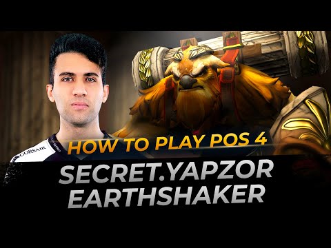Yapzor Earthshaker Pos 4 - Dota 2 Replay Full Gameplay