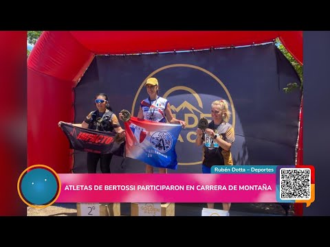 Atletas de Bertossi participaron en Carrera de Montaña