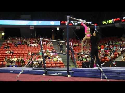 Lauren Hernandez - Uneven Bars - 2012 Secret U.S. Classic