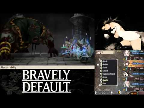 Bravely Default Boss Gigas Lich Hard Mode