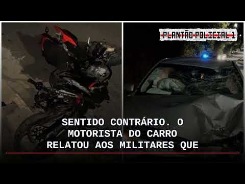 Motociclista de 35 anos morre em colisão frontal em Resplendor; motorista faz bafômetro e relat