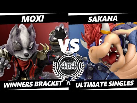 4o4 Smash Night 92 - fc| moxi (Wolf) vs GUMP2| Sakana (Bowser) - Winners Round 3