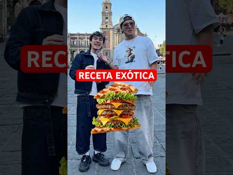 ¿Cuál es tu COMBINACIÓN de comida más EXÓTICA?😱🍕🍔 #pqliares #receta #comida #shorts #viral