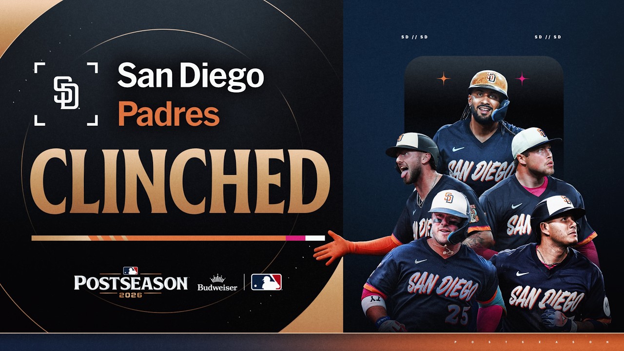 Tatis Jr., Machado, Mason Miller and the Padres pitchers carry the team to the 2026 MLB Postseason!