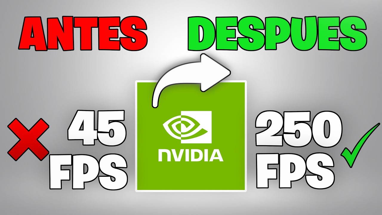 Cómo Solucionar Bajones de FPS y Problemas de Rendimiento en NVIDIA 🎮⚡ | Aumentar FPS en PC