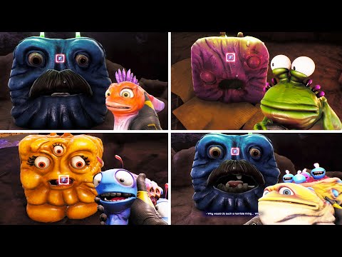 All Guns Reactions To Destroying The Boxes Family (Lugloxes Family) - High On Life 2022