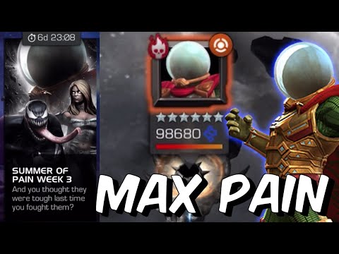 MAXIMUM PAIN ACID WASH MYSTERIO - Summer of Pain Week #3 Nightmare - Marvel Contest of Champions