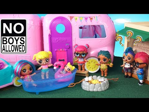 LOL Doll New ClubHouse For Girls - Baby Goldie vs Punk Boi