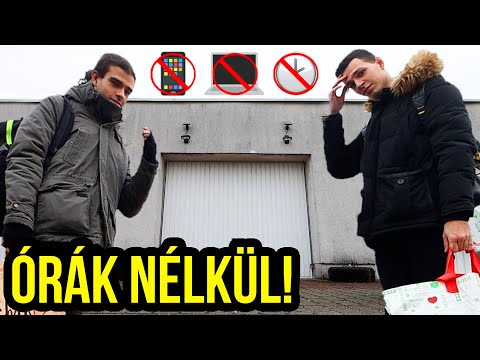 24 Óráig Bezárva Egy Garázsba Órák Nélkül!