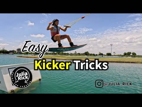 Easy Kicker Tricks - Cable Wakeboarding Tutorial