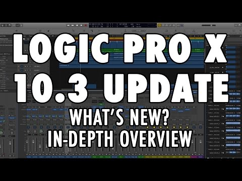 LOGIC PRO X 10.3 UPDATE - What's New? An In-Depth Overview of New Features and Interface!