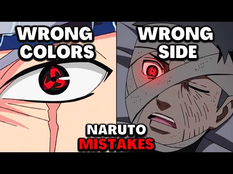11 Mistakes in the Naruto Anime You NEVER Noticed