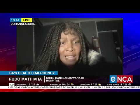 Gauteng healthcare workers say crisis is getting worse