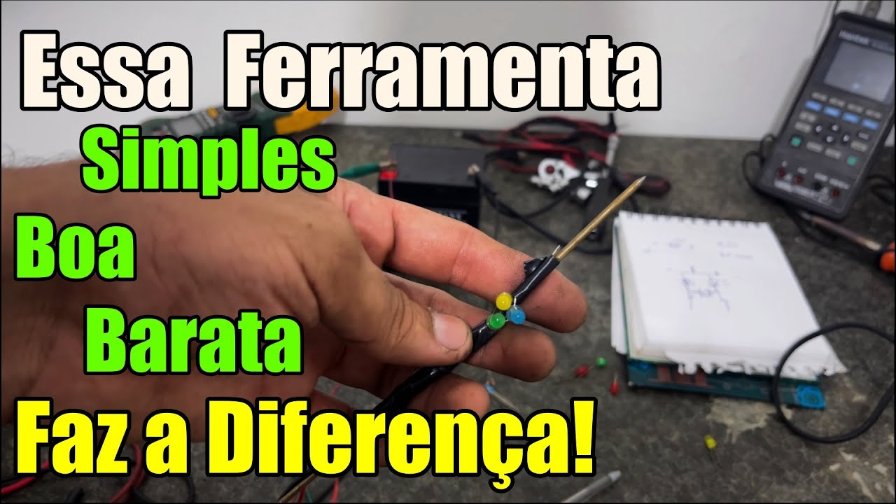 Como Fazer Caneta de Polaridade - Curso de Elétrica Automotiva - Aula Extra 1