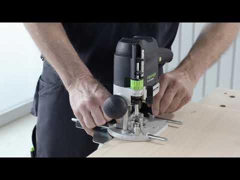 OF 1010 R Quick Guide - Adjusting milling depth & Parallel side fence SA-OF 1000