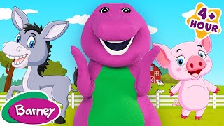 Let's Meet Farm Animals | Curiosity for Kids | Full Episode | Barney the Dinosaur
