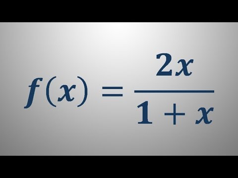 Vodoravna asimptota - primer 1