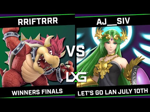 rriftrrr (Bowser) vs aj__siv (Palutena/Chrom) - LXG Let's Go LAN July 10th - Winners Finals