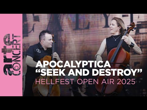 Apocalyptica "Seek and Destroy" - live at Hellfest 2025 – ARTE Concert