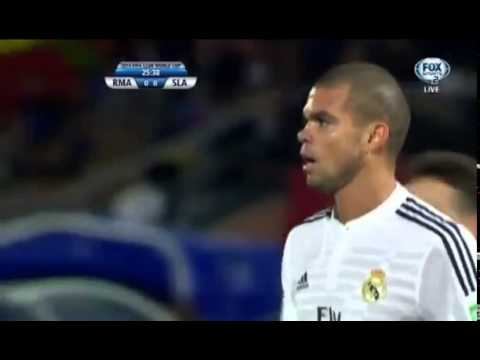 throw in Real Madrid vs San Lorenzo Fifa Club World Cup 2014 HD