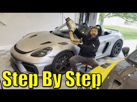 Thumbnail for Spyder RS / GT4 RS Over-Axle Pipe Install | Step-by-Step DIY by Porsche, video, Car, Vehicle, vide, video i