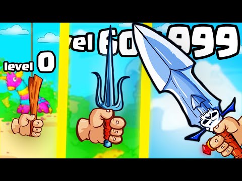 IS THIS THE STRONGEST HIGHEST LEVEL PINATA WEAPON EVOLUTION? (9999+ CANDY LEVEL) l Pinata Hunter 4 Video