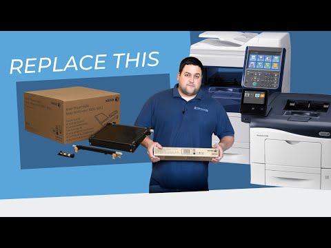 How to replace the maintenance kit on your Xerox machine: VersaLink C400s