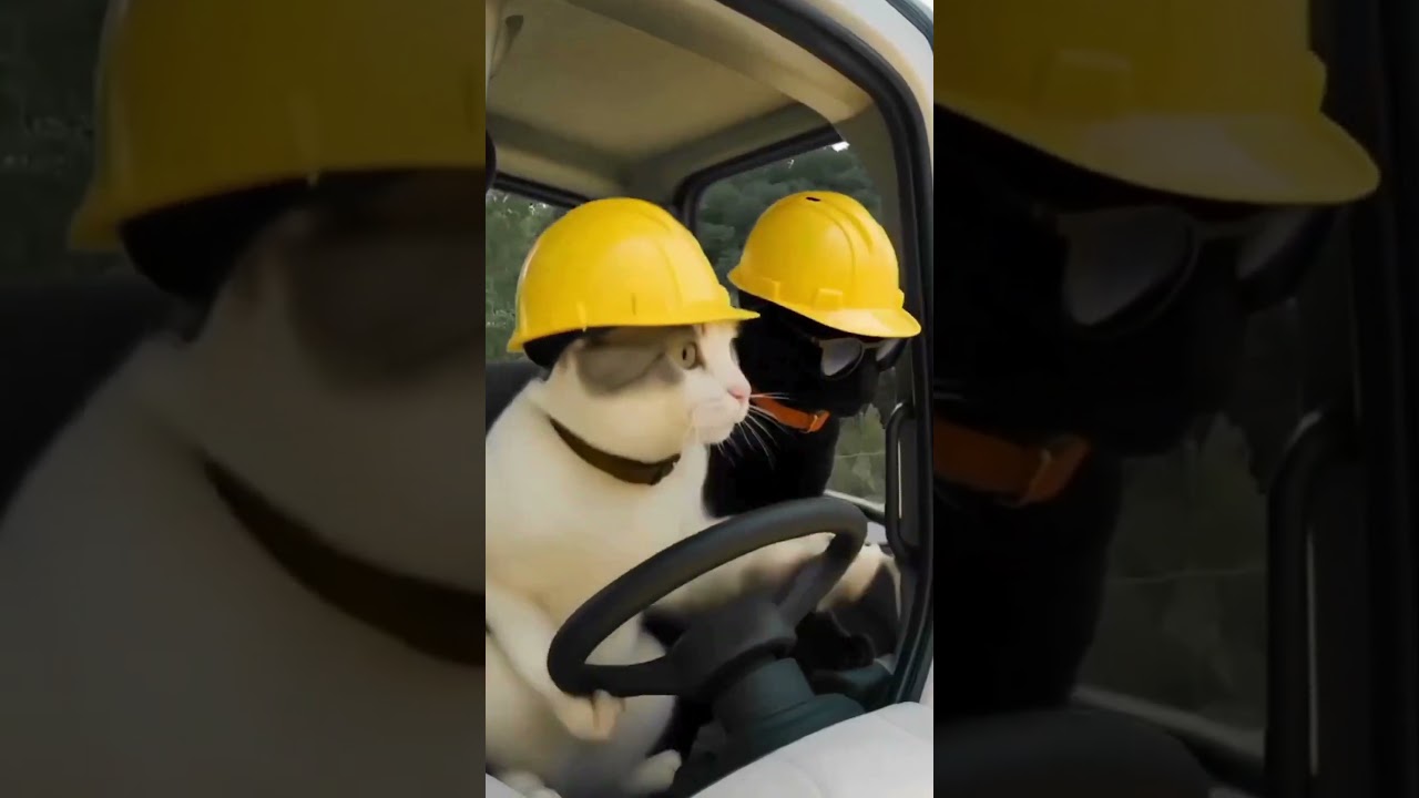 Purr-formance Based Hiring š± š§ #cats #construction #purrformance