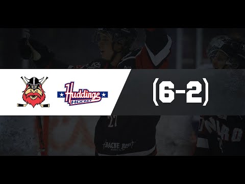 Highlights: Nybro Vikings - Huddinge (6-2)