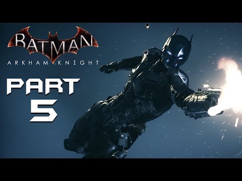 Batman Arkham Knight Walkthrough Part 5 - BATMOBILE HELPING HAND - Playthrough / Let's Play