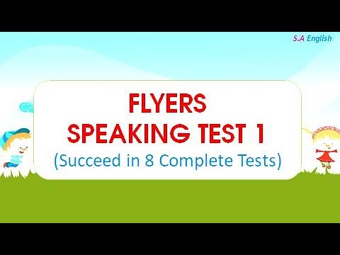 TESTE DE FALA DE FLYERS 1- Sucesso em 8 testes completos (tài liệu trong phần mô tả)