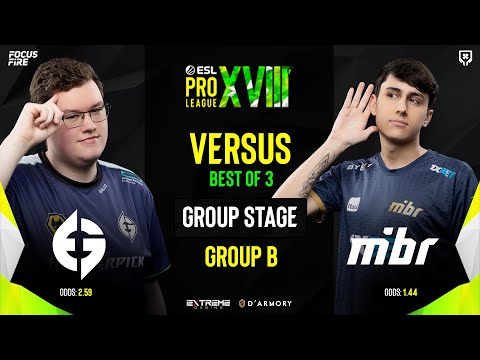 MIBR vs Evil Geniuses [BO3] | GROUP B DAY 5 | ESL Pro League S18 [ENG/FIL]