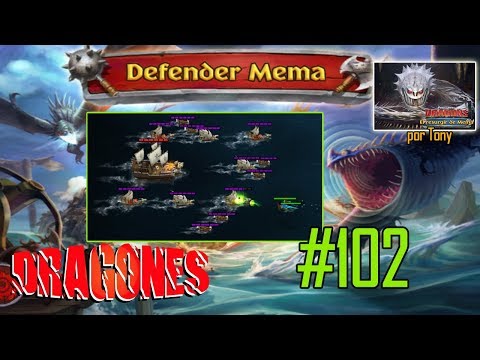 Dragones, el Resurgir de Mema "#102 - Defender Mema de Flota 102" por Tony
