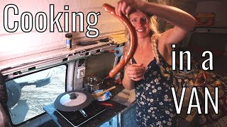 COOKING IN A VAN w/Evie + WHAT'S NEXT?