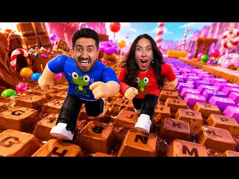 Sofrendo no Parkour de Teclados de Doces e Chocolates (Escapei?)