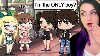 The ONLY BOY in an ALL GIRL School?! | Funny Gachaverse Story Reaction