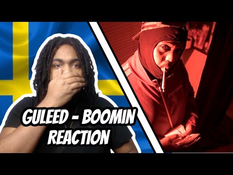 SWEDISH RAP REACTION Guleed - BOOMIN (Officiell Video)