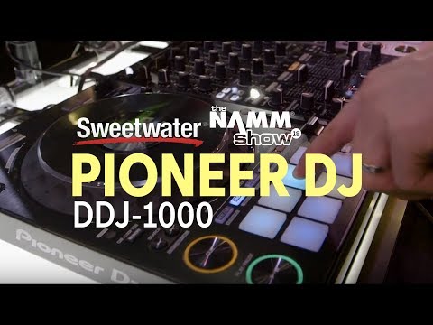 Pioneer DJ DDJ-1000 4-deck rekordbox DJ Controller at Winter NAMM 2018