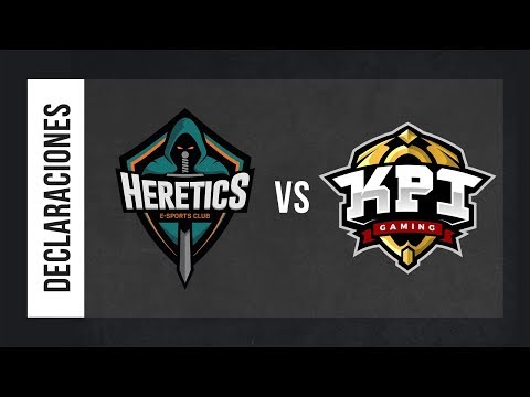 Declaraciones: Team Heretics vs. KPI Gaming - ESL Masters CS:GO T2 - #ESLMastersCS