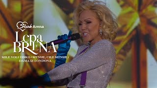 Lepa Brena - Mile voli disko / Sitnije, Cile sitnije / Dama iz Londona - (LIVE) - (Arena 2018)