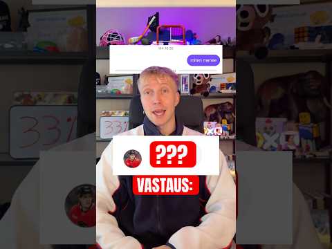vastaako kukaan *NHL PELAAJA* mun viestiin?! 🏒🇫🇮😂