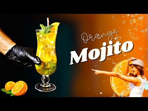 Orange Mojito Cocktail recipe | How to make Orange Mojito at Home